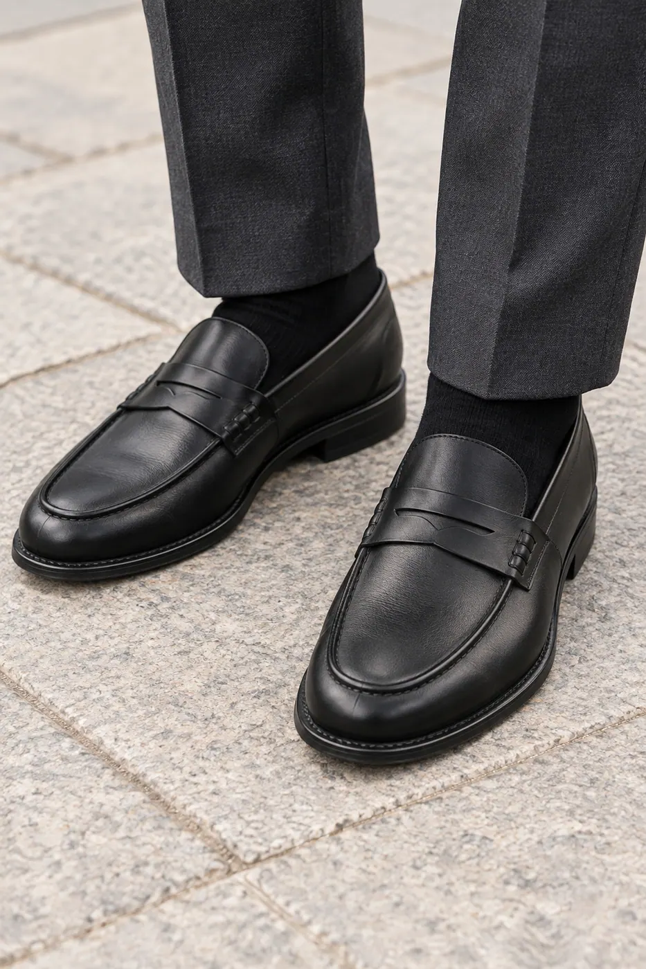 Torento 17 Penny Loafer — Siyah