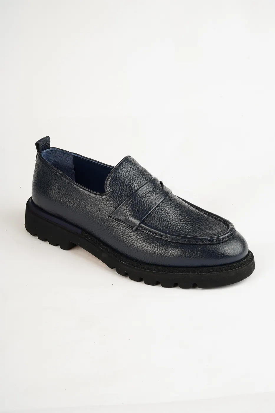Torento 1517 Loafer Lacivert Deri görsel 4