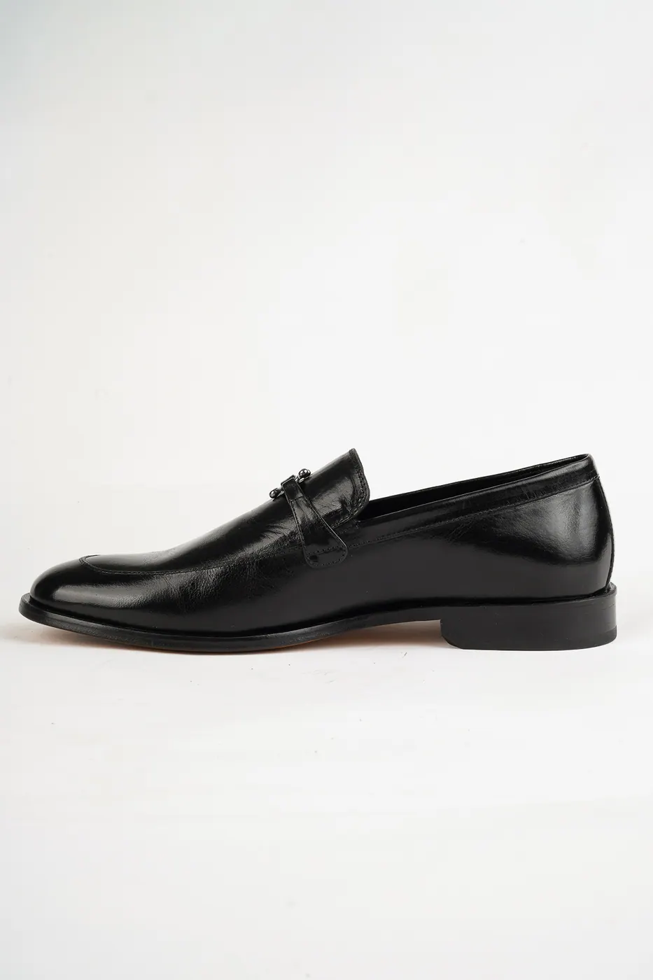 Torento Metal Aksesuarlı Loafer Siyah görsel 6