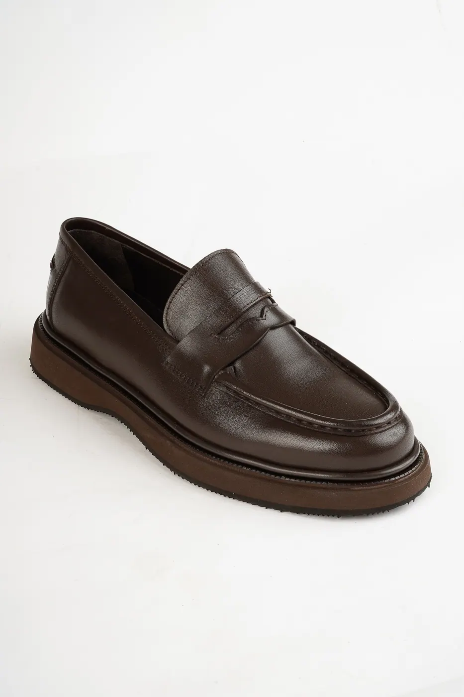 Torento 3236 Loafer Kahve Deri görsel 4