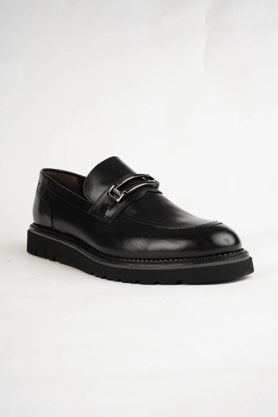 Torento Metal Aksesuarlı Loafer Siyah görsel 3