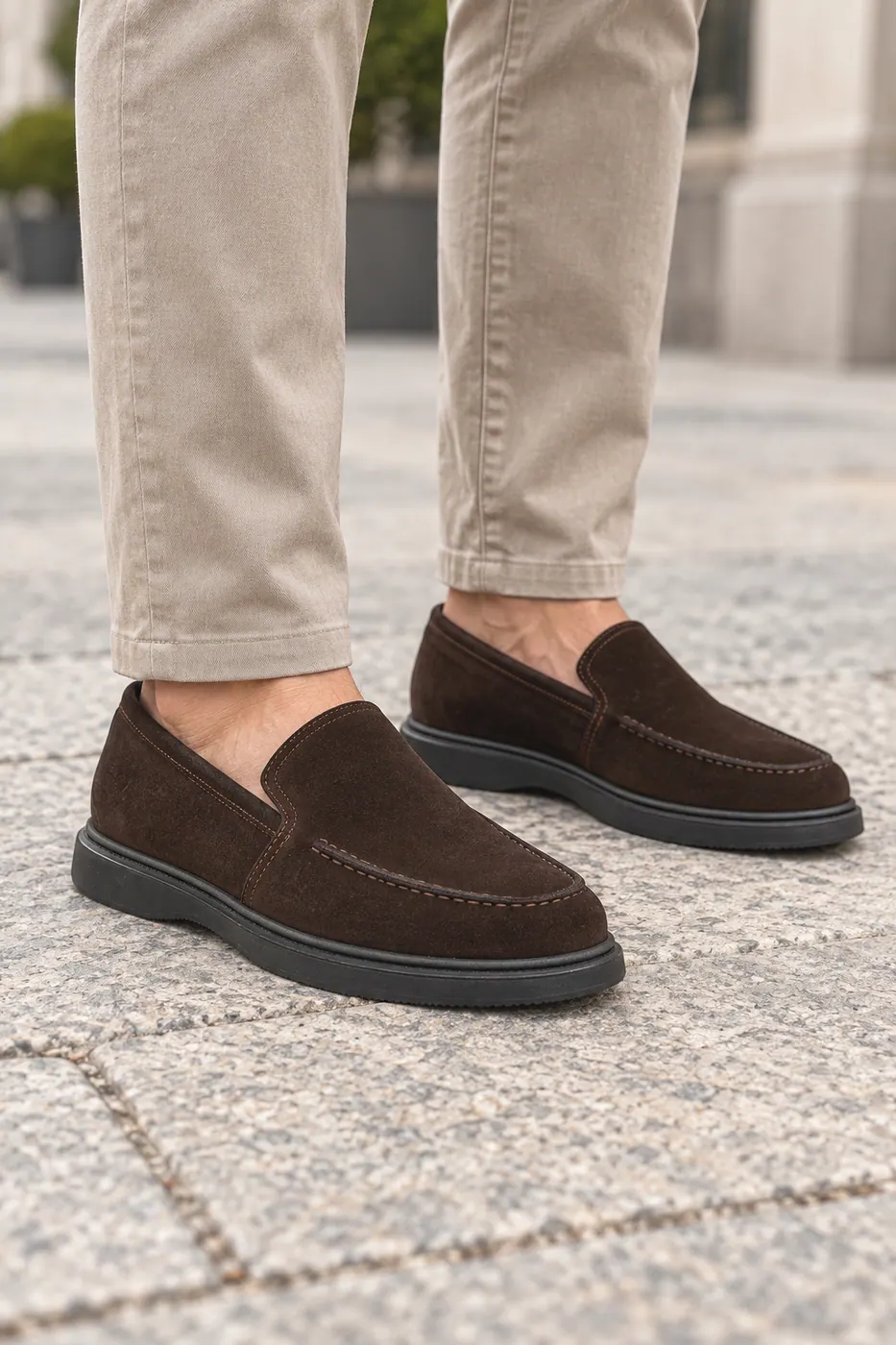 Torento 1914 Loafer — Kahve Suet