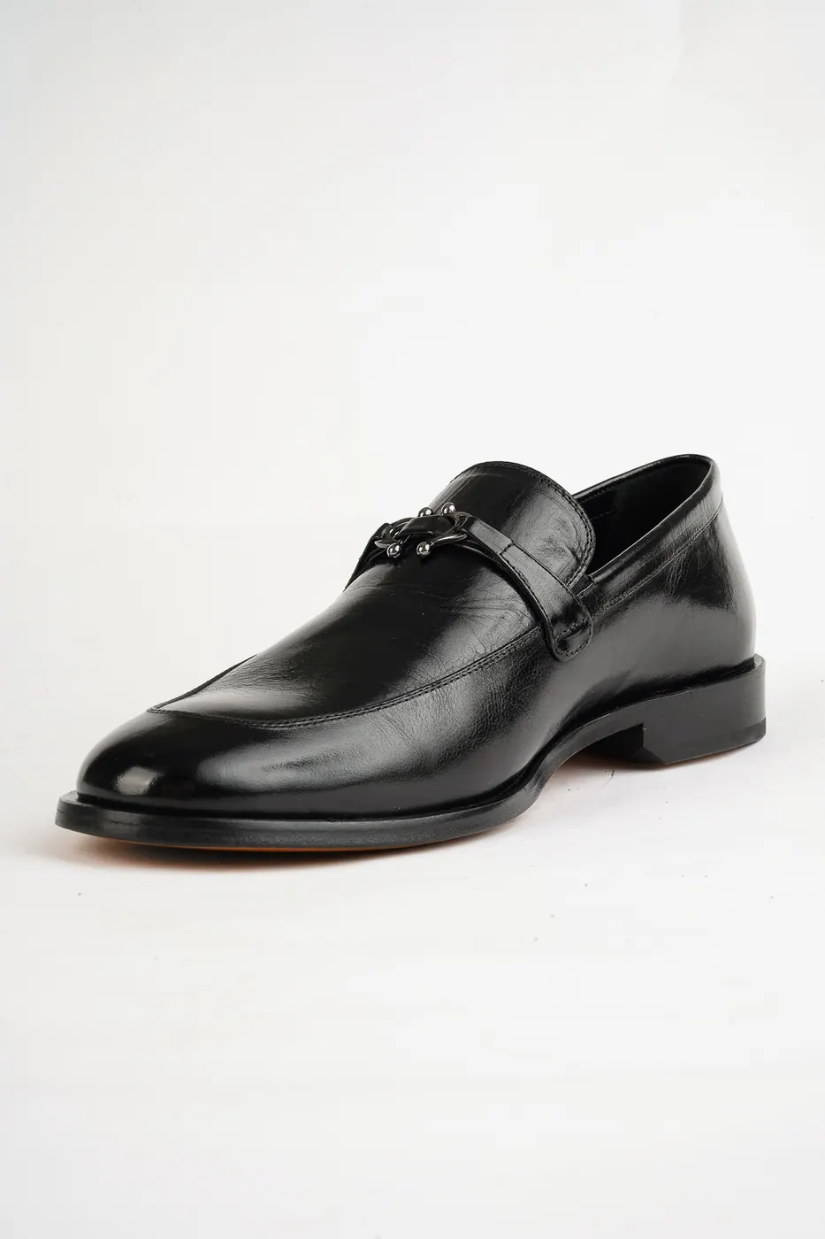 Torento Metal Aksesuarlı Loafer Siyah görsel 7