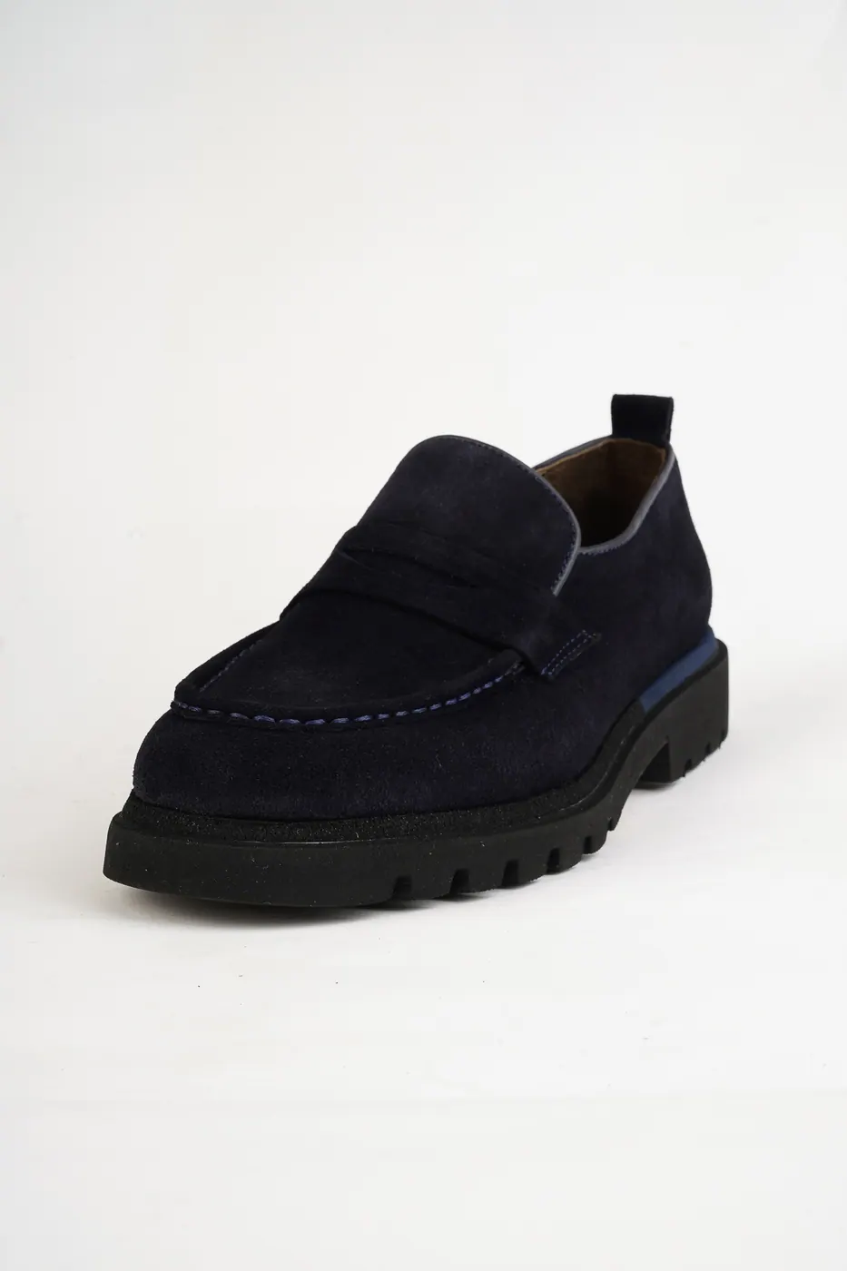 Torento 1517 Loafer Lacivert Suede görsel 3