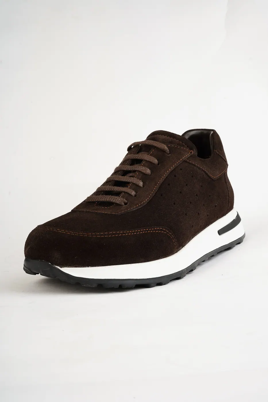 Torento Sneaker Kahve Suet görsel 3