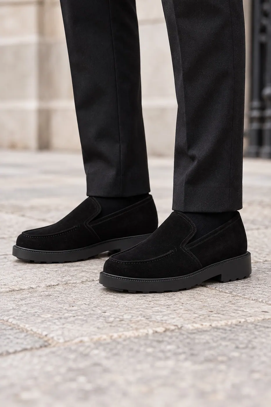 Torento GECICI-DSC01664 Loafer — Siyah Deri