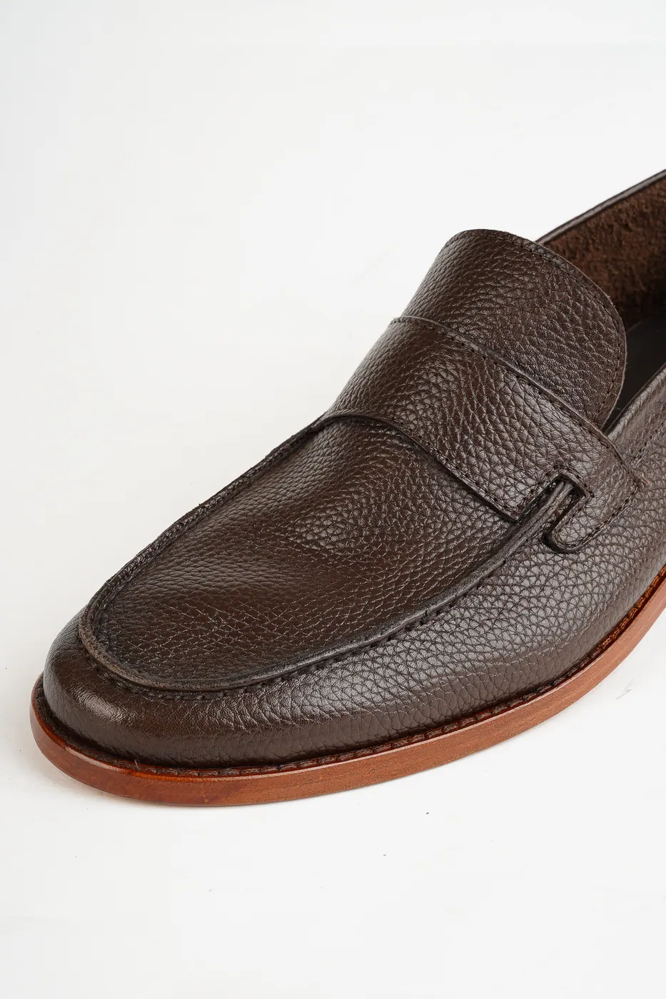 Torento D130-14 Klasik Loafer Kahve görsel 5