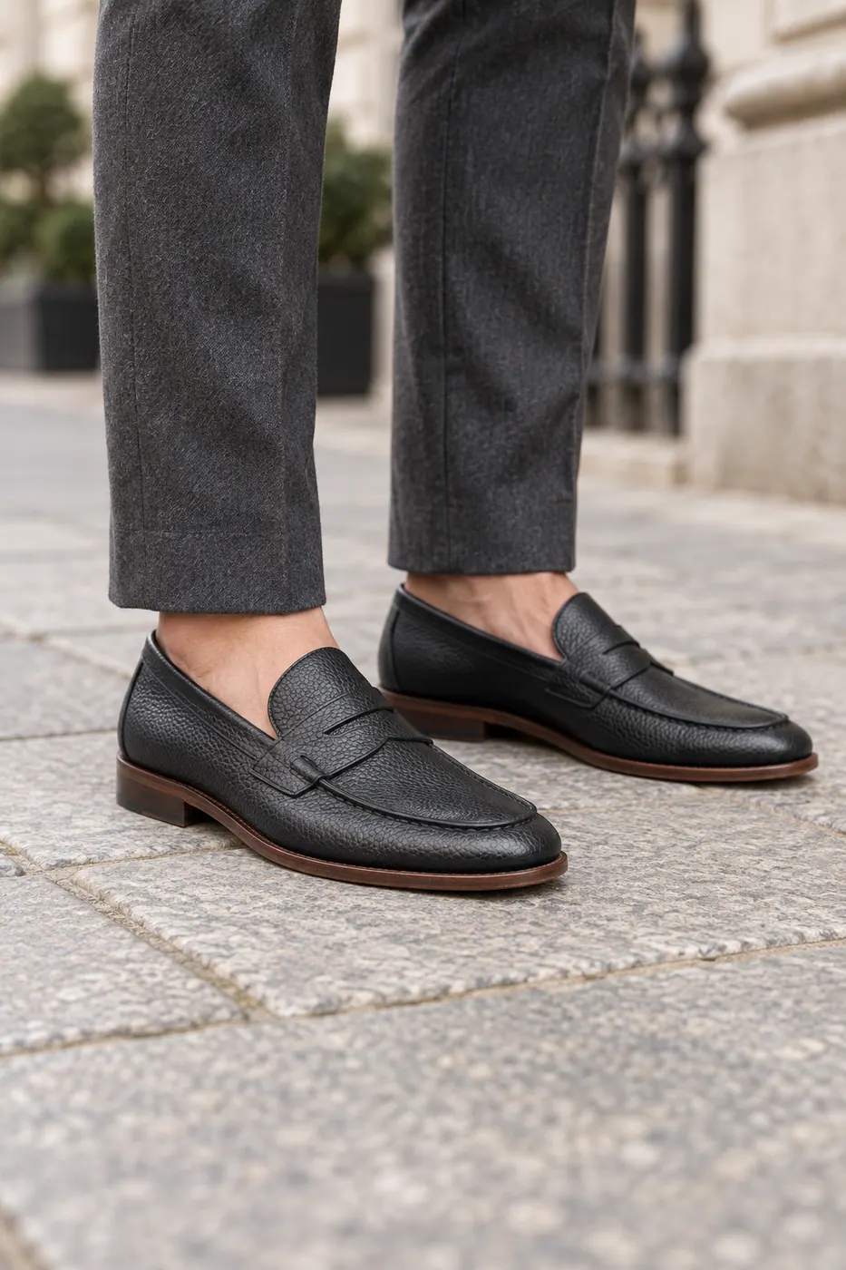 Torento D130-14 Klasik Loafer Siyah