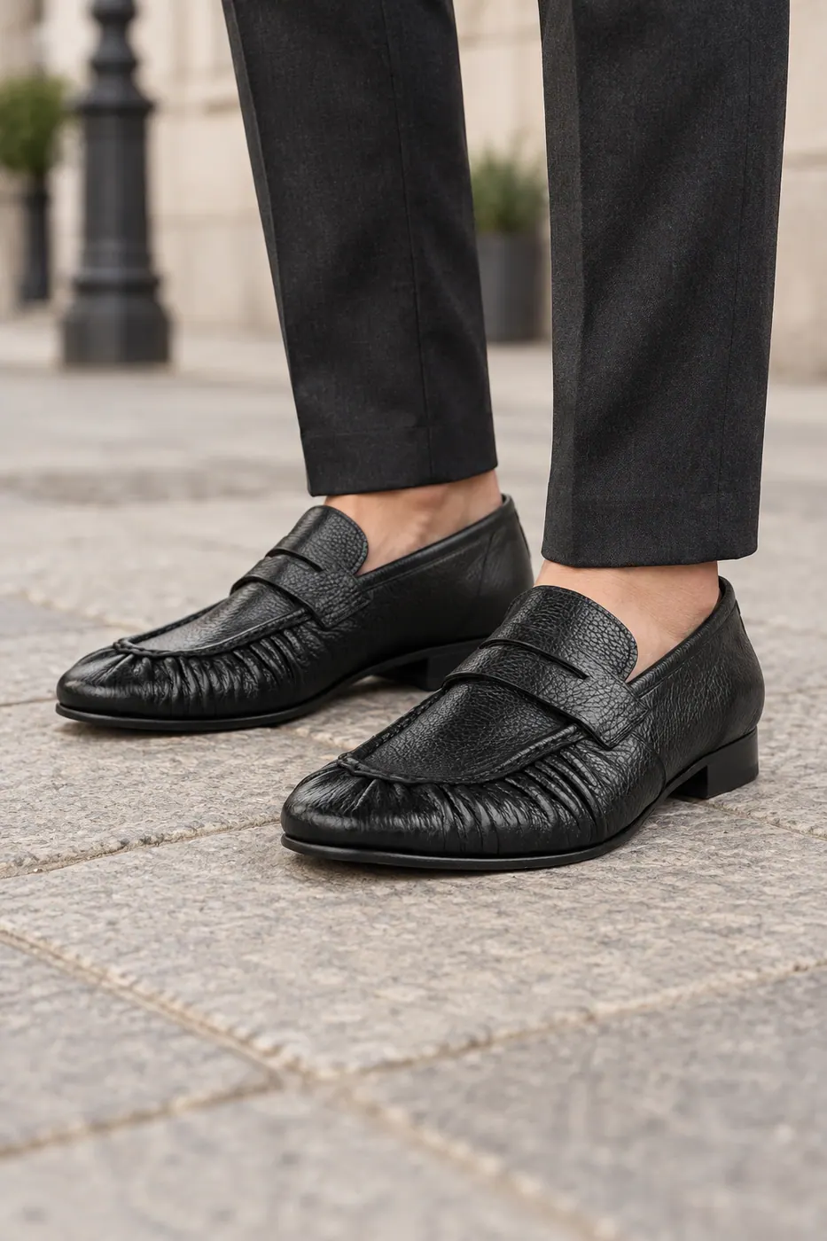 Torento 1517 Loafer Siyah Klasik