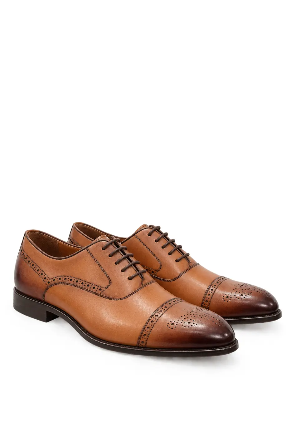 Torento 303 Brogue Oxford Taba görsel 3