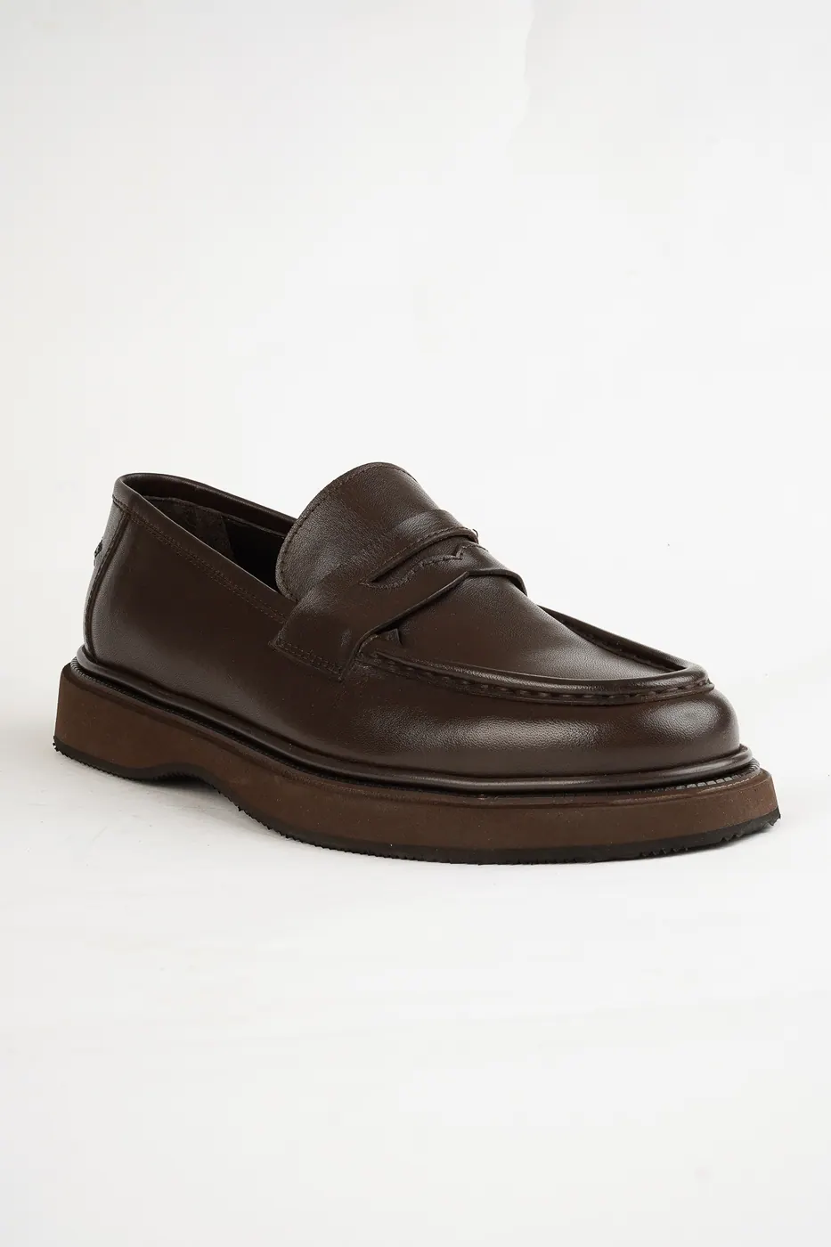 Torento 3236 Loafer Kahve Deri görsel 3