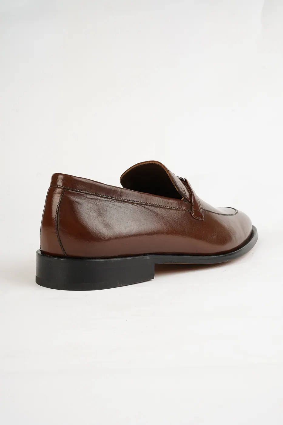 Torento Metal Aksesuarlı Loafer Taba görsel 8