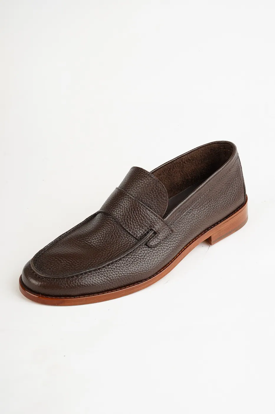 Torento D130-14 Klasik Loafer Kahve görsel 4
