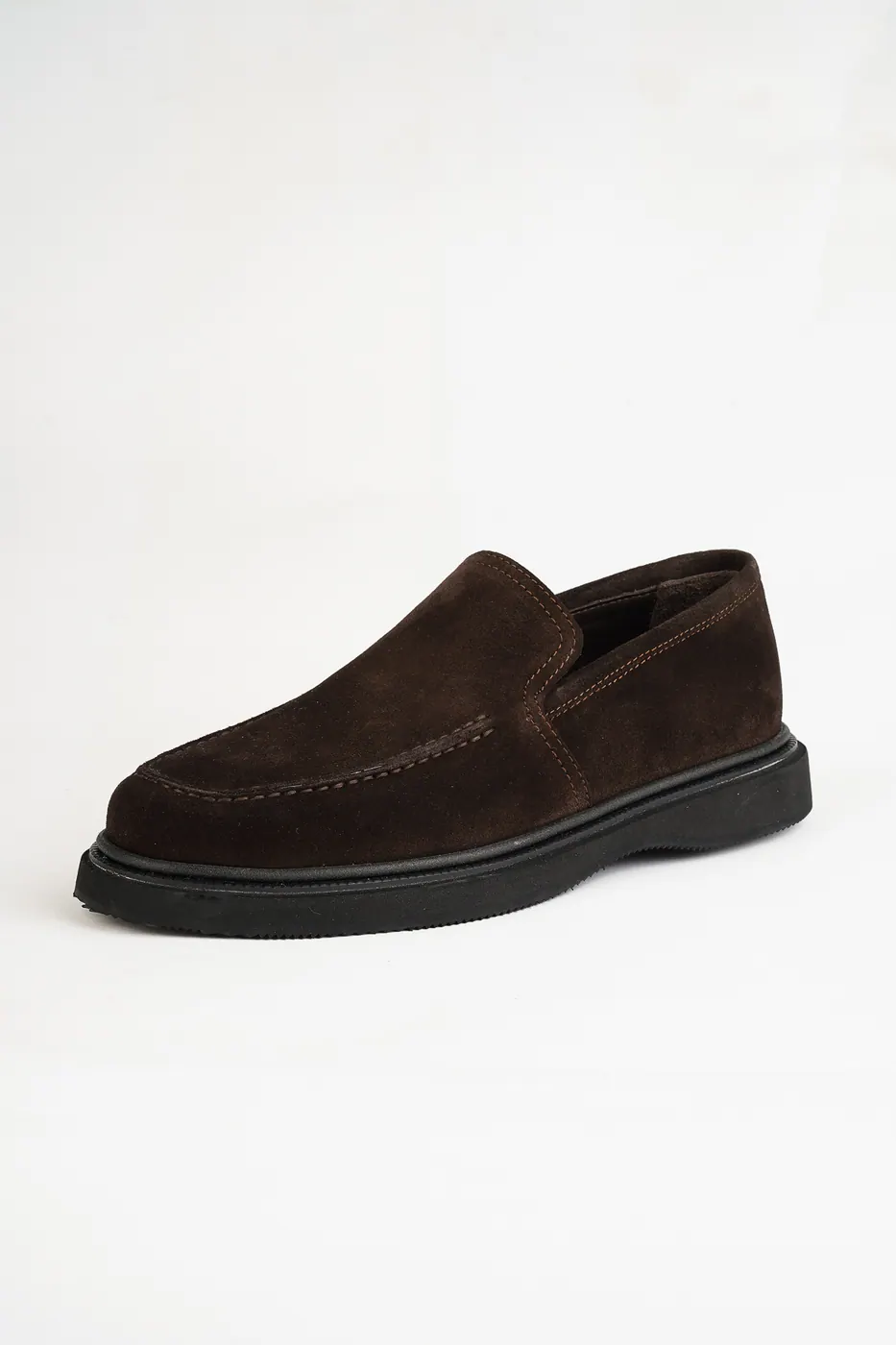 Torento 1914 Loafer Kahve Suet görsel 5