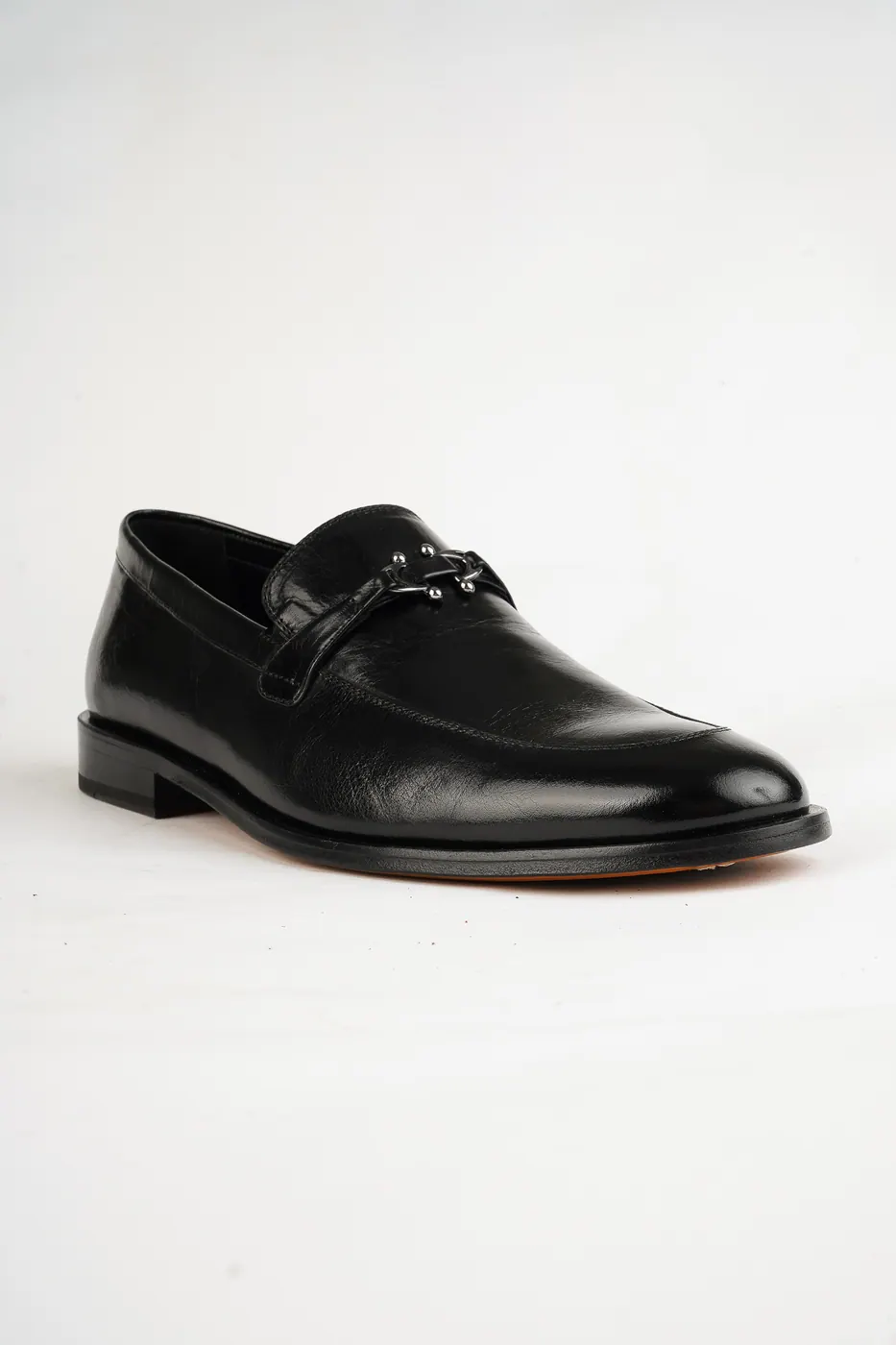 Torento Metal Aksesuarlı Loafer Siyah görsel 3