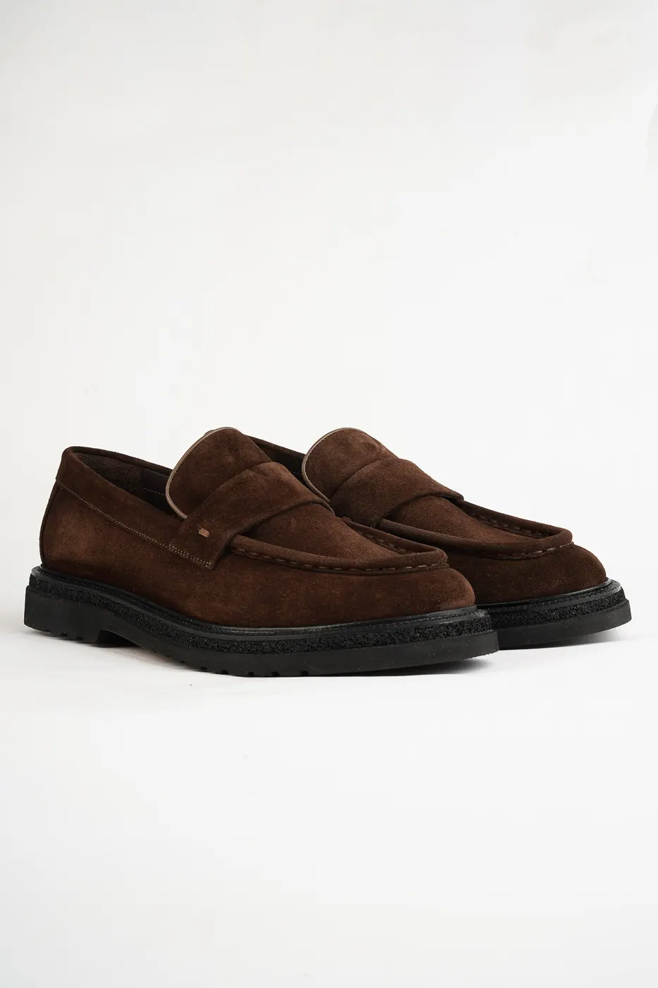 Torento 1811 Loafer Kahve Suet görsel 3