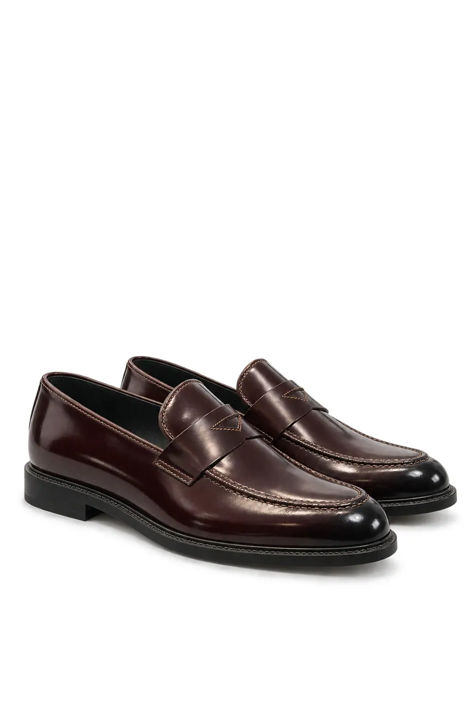 Torento 2 Rugan Penny Loafer Bordo görsel 3