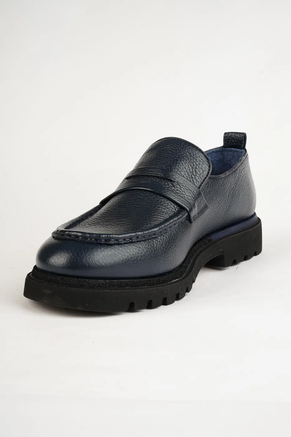 Torento 1517 Loafer Lacivert Deri görsel 6