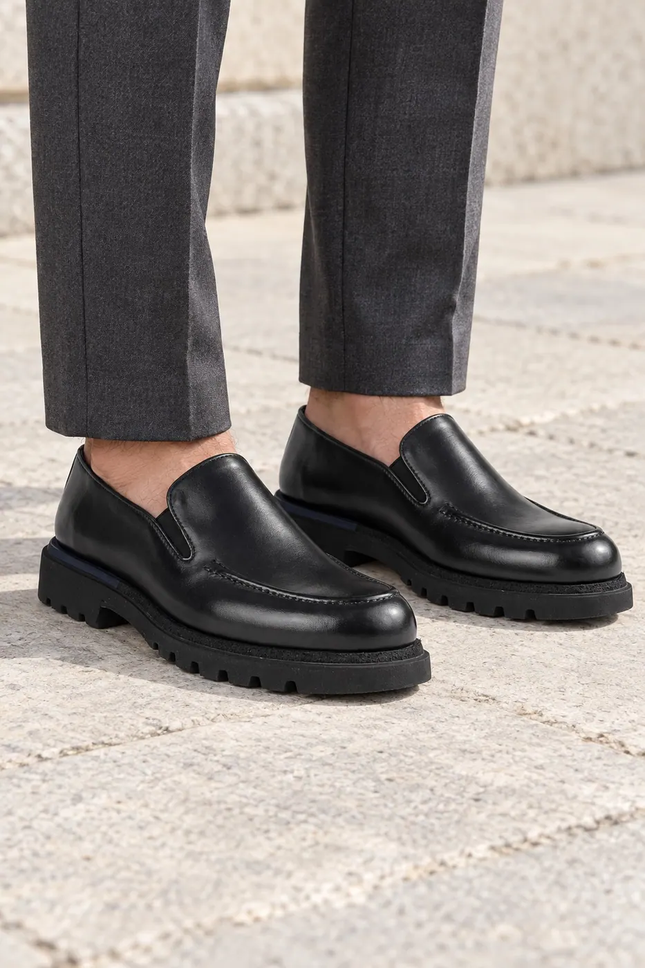 Torento 1597-1 Loafer Siyah