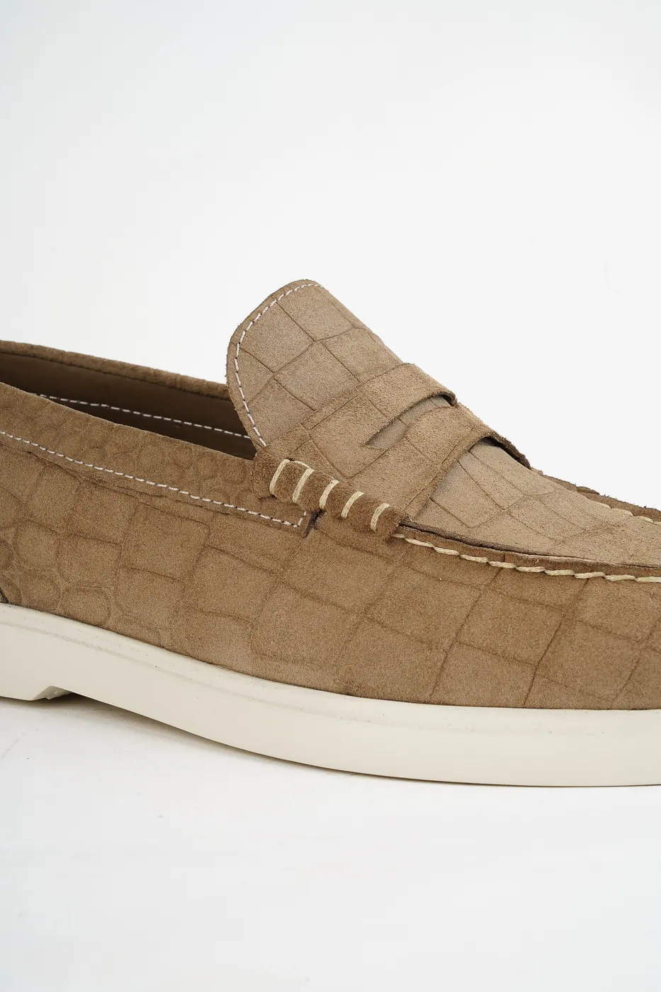 Torento T1009 Loafer Bej görsel 5
