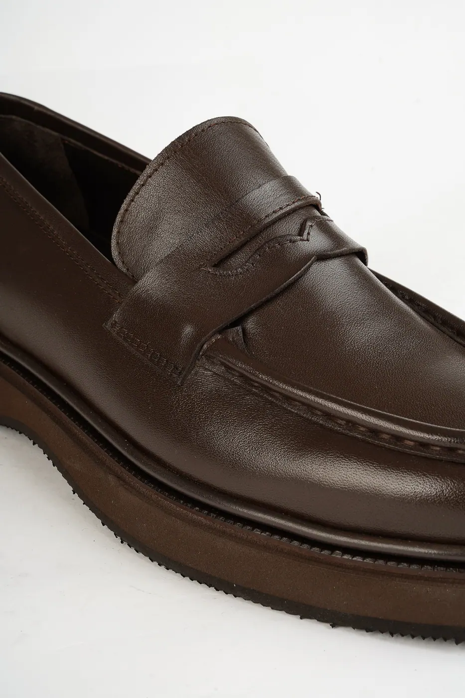Torento 3236 Loafer Kahve Deri görsel 5