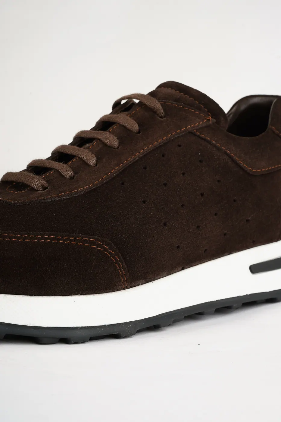Torento Sneaker Kahve Suet görsel 5