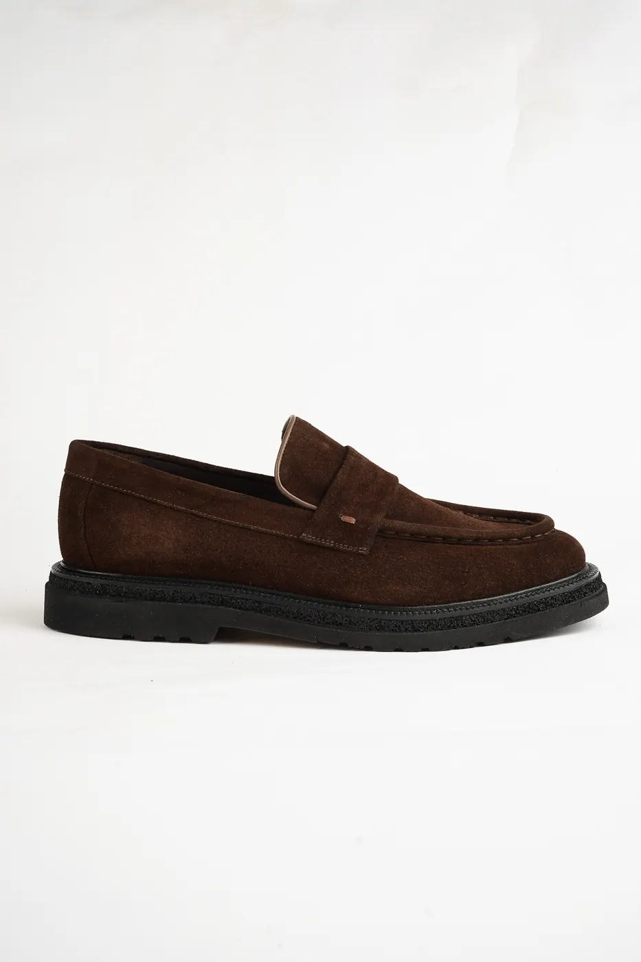 Torento 1811 Loafer Kahve Suet görsel 4