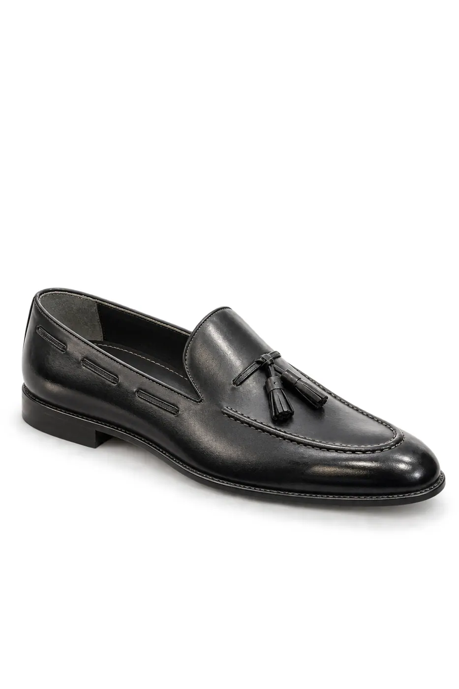 Torento 308 Püsküllü Loafer Siyah görsel 4