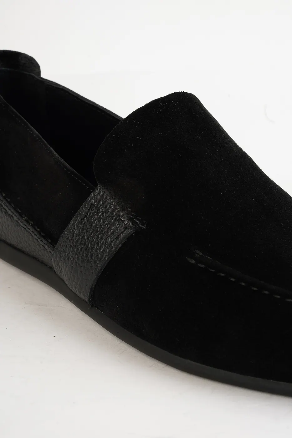 Torento Loafer Siyah Suet görsel 5